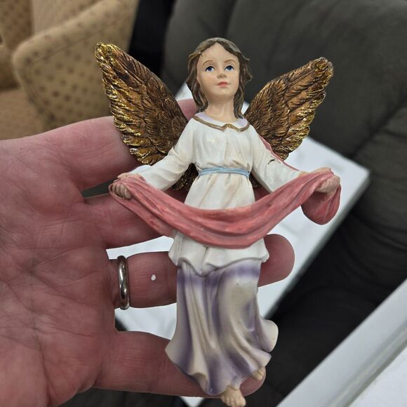 Creche De Noel 13 Piece Nativity Set Kirkland Hand Painted Christmas 915694 S1 - Picture 10 of 16